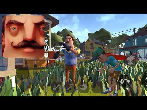 Hello Neighbor~ Gameplay walkthrough 1- Horror game (iOS Android)