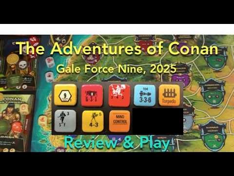 The Adventures of Conan (Gale Force Nine) Review & How to Play