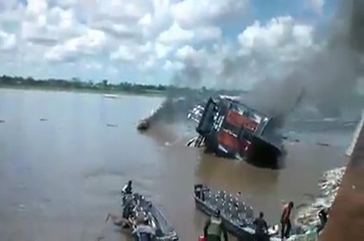 Cruise ship hits troubled waters when it explodes