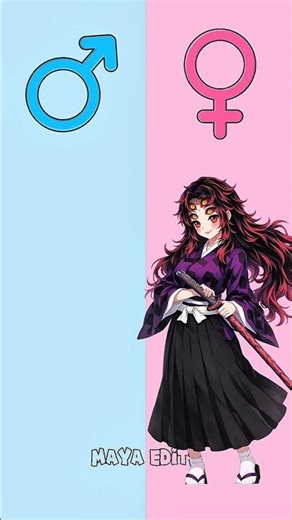 Demon slayer characters gender swap Part 2 💕