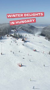Winter delights in Hungary ❄️ ▪️skiing ▪️City Park Ice Rink ▪️winter at Lake Balaton ▪️Christmas fairs ▪️hiking in winter #visithungary #hungary #winter | Visit Hungary