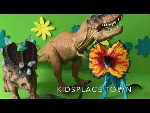 Dinosaurios para Niños - En Español - Dinosaurs for Kids | Part II Kidsplace Town