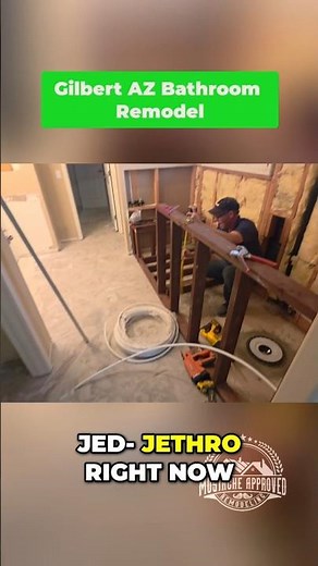 Gilbert Master Bathroom Remodel - Custom Shower