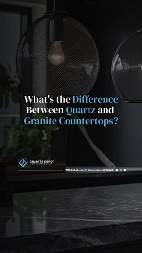 Debating between quartz vs. granite for your dream kitchen? ✨