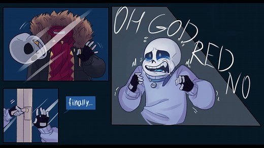 Classic Sans x Fell Sans Comic Dub | Kustard Comics