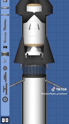 Build Starship Rocket in Spaceflight Simulator - Fast Rocket Building Guide