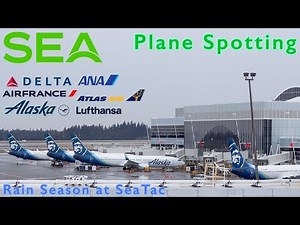 🔴LIVE Seattle Airport | SEA LIVE | Plane Spotting