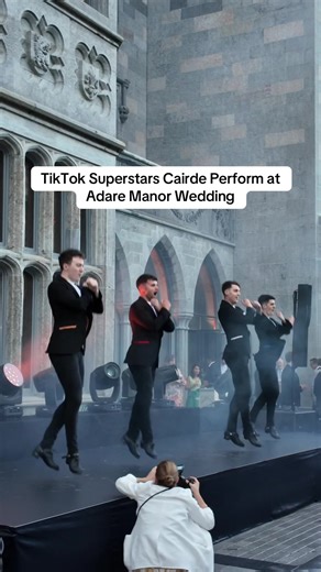 Irish Dance Performance at Adare Manor Wedding Event