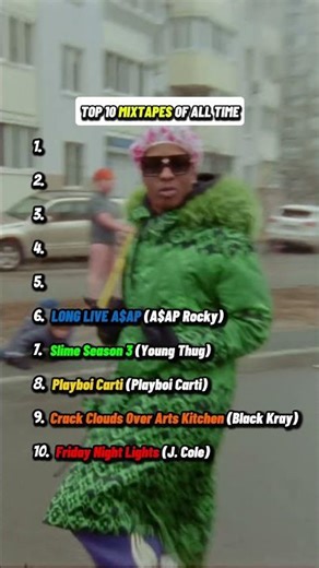 Best rap mixtapes of all time