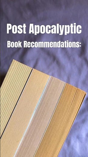6 post apocalyptic books that are actually good #bookrecommendations #books