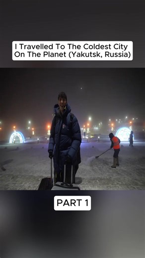 I Travelled To The Coldest City On The Planet (Yakutsk, Russia)#vlog #coldest