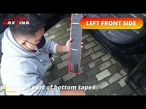 Inner Door Sill Protectors Compatible with 2021-2025 2026 Ford F150