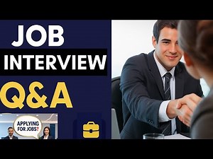 Job Interview Questions and Answers | Real Dialogue Practice | Business English