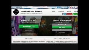 Open Broadcaster Softwareをインストールしてみた