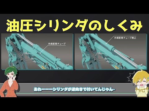 油圧シリンダの仕組みをざっくりと解説