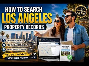 How to search Los Angeles property records