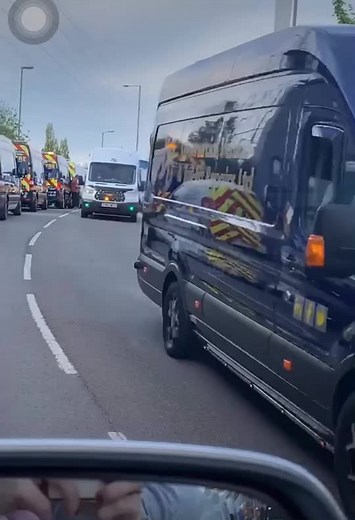 Let’s roll!! 🤙. #ford #fordtransit #definedridez #convoy #customvans #vanswithlights