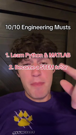 Engineering student musts: Learn Python, MATLAB, SOLIDWORKS, LaTeX