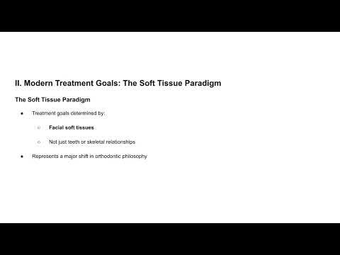 Orthodontics, Chapter 1 Overview