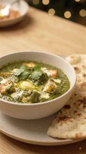 🥬 Palak Paneer | Creamy, Rich & Flavorful Indian Spinach Curry