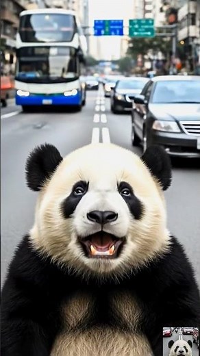 A baby panda crying..... #sad