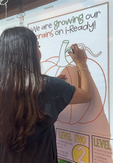 Creating October i-Ready Chart in the Classroom