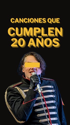 Miguel Ramirez on Instagram: "Se coló “mis ojos Lloran por ti” esa cumple 30 años ⏬ LISTA DE CANCIONES ⏬ CUMPLEN 20 AÑOS EN 2026 ⏬ Welcome To The Black Parade - My Chemical Romance Read My Mind - The Killers The Sweet Scape - Gwen Stefani Back To Black - Amy Winehouse Mis Ojos Lloran Por Ti - Big Boy Crazy - CeeLo Green Starlight - Muse Is It Any Wonder? - Keane Dani California - Red Hot Chilli Peppers Mardy Bum - Arctic Monkeys Promiscuous - Nelly Furtado SexyBack - Justin Timberlake Via Lactea