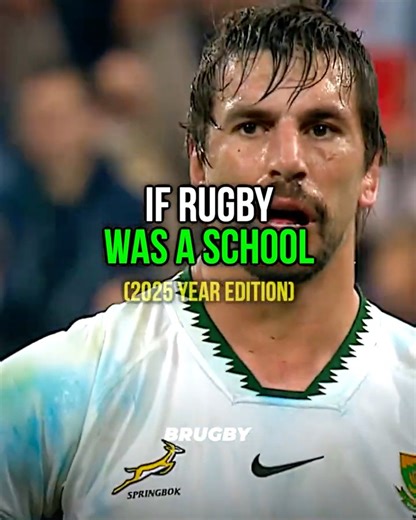 What If Rugby Was A School 🏫🔥 (2025 Edition) #rugby #edit #viralvideo #allblacks #springboks