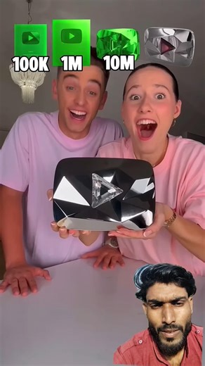 💎Diamond play button YouTube▶️#dance #funny #couple #shorts#2026