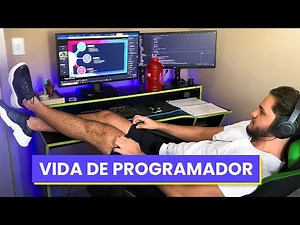 Acompanhe a Rotina de um Programador Trabalhando em Casa