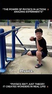“The Power of Physics in Action! ⚡ | Amazing Experiments” #youtubeshorts #viral #science