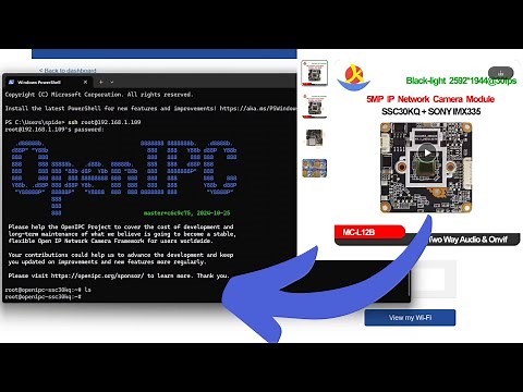OpenIPC digital FPV - Installation on SSC30KQ camera (MC-L12B/IMA50L12) - Tutorial