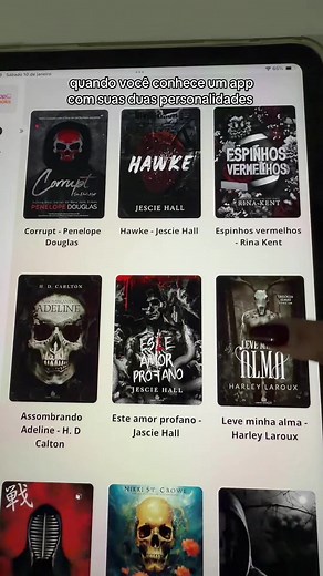 Descubra os Melhores Livros de Dark Romance no App
