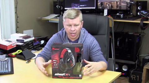 Tt ESPORTS Shock 3D 7.1 gaming headset unboxing & overview