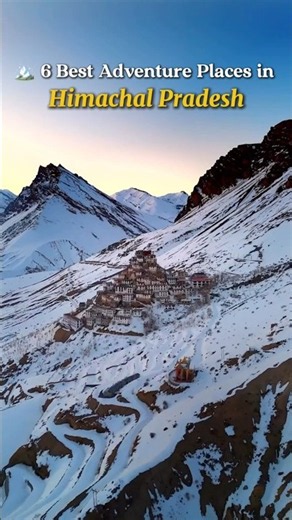 6 Best Places to Visit in Himachal Pradesh 🏔️✨