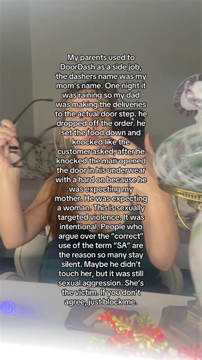 Awkward DoorDash Encounter and Sexual Aggression