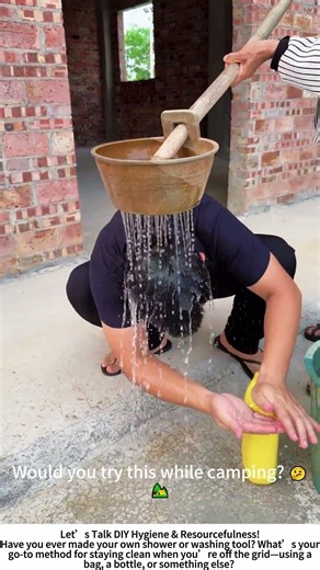 DIY Shower Head – Washing Hair with a Homemade Sprayer! 🚿🧴