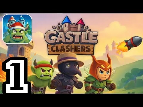 Castle Clashers⚔️ PvP castle-vs-castle battler Gameplay Walkthrough Part 1 Android