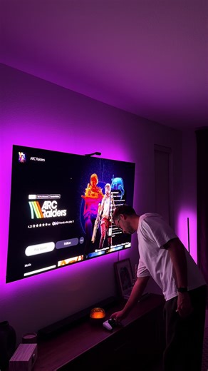 Arc Raiders PS5 77” OLED #arcraiders #ps5 #gaming #gamingsetup #tv | arc raiders