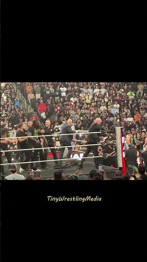 Off Air footage of Brock and Oba Throwing Object at Each Other