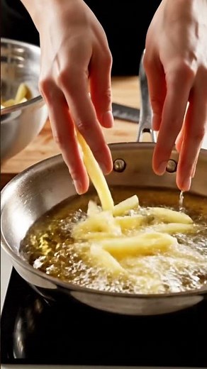 Crispy Homemade Fries in 10 Minutes #shorts