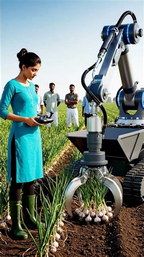 Efficient Ginger Harvest Machine: Boost Your Crop Yield Now! #robotics #farming #robotpig