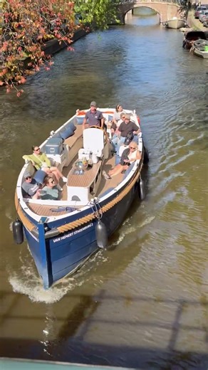 😍Exploring Amsterdam, Beauty of Canal Life Amsterdam #amsterdam #netherland #TravelVlog