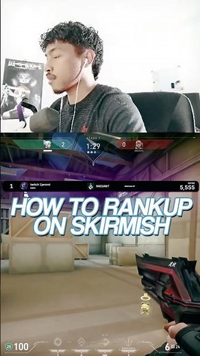 how to rankup in skirmish #valorant #valorantradiantaim #valorantclips #explore