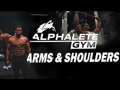 INTENSE ARM & SHOULDER WORKOUT AT ALPHALAND