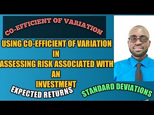 Co-efficient of Variation in Determining Risk Level associated with an Investment