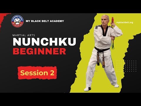Taekwondo Nunchaku Training Part 2 🥋 | Coordination & Flow