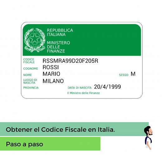 Obtener el Codice Fiscale en Italia