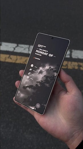 Dark Forest Android Setup with Side Apps. #androidsetup #androidcustomization
