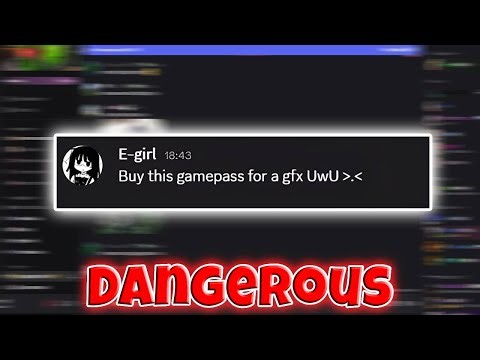 WATCH OUT FOR THIS DANGEROUS NEW ROBLOX SCAM...